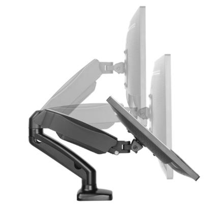 Stalak za monitor UVI Desk Single Gas Mount, za jedan monitor, stolni, 17" do 32", crni