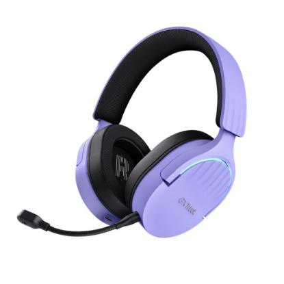 Slušalice TRUST GXT 491P Fayzo Wireless, 7.1, RGB, BT, bežične, ljubičaste