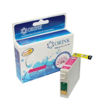 Tinta ORINK za EPSON T0713, magenta, za Stylus BX300F/BX310FN/BX600FW/OFFICE B40W D78/D92/D120/DX4000/DX4400/DX4450/DX5050/DX6000/DX6050/DX7000F/DX7400/DX7450/DX8400/DX8450 S20/S21/SX100/SX105/SX110/S