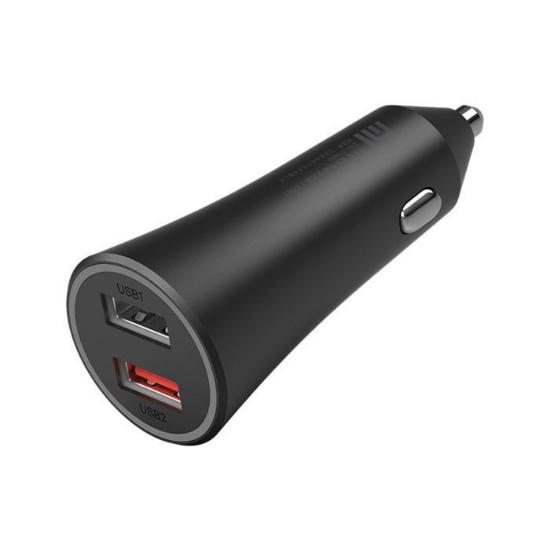Auto punjač XIAOMI Mi 37W Dual-Port, 2x USB-A, crni