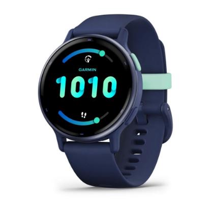 Pametni sat GARMIN Vivoactive 5, senzor otkucaja, GPS, plavi/plavi remen