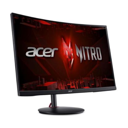 Gaming Monitor 27" ACER Nitro XZ271UP3bmiiphx UM.HX1EE.311, QHD, VA, 180Hz, 1ms, 300cd/m2, ukrivljen, zvočnici, črni