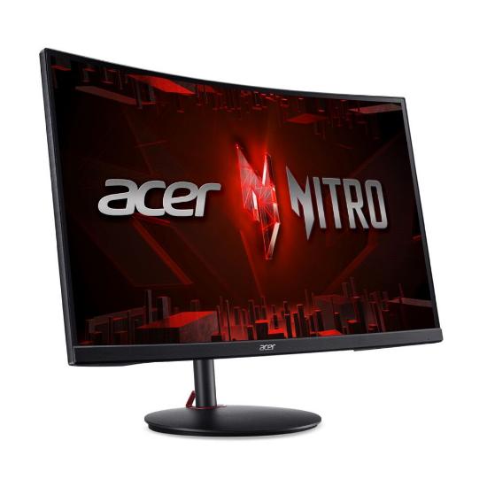 Gaming Monitor 27" ACER Nitro XZ271UP3bmiiphx UM.HX1EE.311, QHD, VA, 180Hz, 1ms, 300cd/m2, ukrivljen, zvočnici, črni