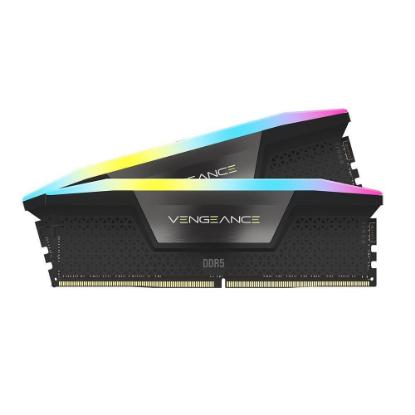 RAM pomnilnik PC5-44800, 32GB, CORSAIR CMH32GX5M2B5600Z40 Vengeance RGB, DDR5 5600MHz, kit 2x16GB