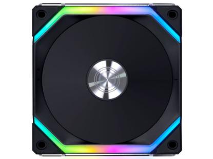 Ventilator LIAN LI Uni Fan SL120 V2 RGB PWM, 120mm, črni, 3 ventilatora, krmilnik