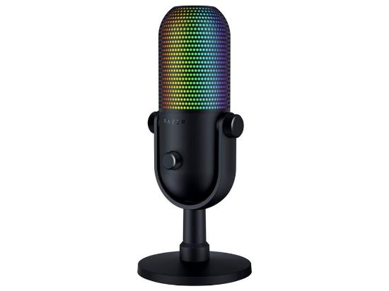 Mikrofon RAZER Seiren V3 Chroma, RGB, stolni, crni