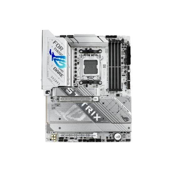 Matična plošća ASUS ROG Strix X870-A Gaming WiFi, AMD X870, DDR5, WiFi, ATX, s. AM5, bela