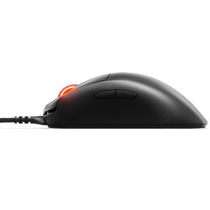 Miška STEELSERIES Prime Gaming Mouse, optički, RGB, 18000 CPI, mat črni, USB