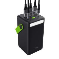 Mobilni USB punjač TRUST Redoh XXL, 50000 mAh, crni