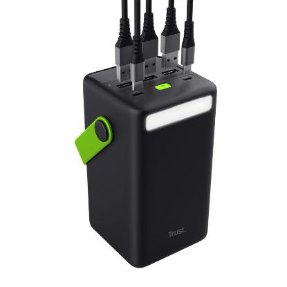 Mobilni USB punjač TRUST Redoh XXL, 50000 mAh, crni