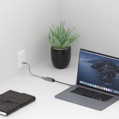 Mrežni adapter MARMITEK, USB-C na G-LAN, srebrni