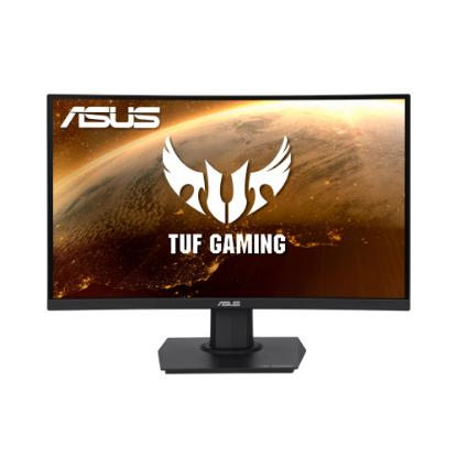 Gaming monitor 24" ASUS VG24VQE, FHD, VA, 165Hz, 1ms, 250cd/m2, 3000:1, ukrivljen, črni