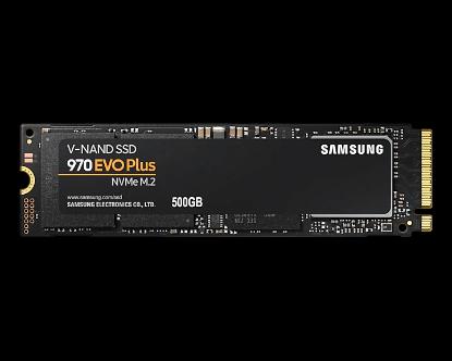 SSD 500GB SAMSUNG 970 Evo Plus NVMe M.2, MZ-V7S500BW, maks. do 3500/3200 MB/s