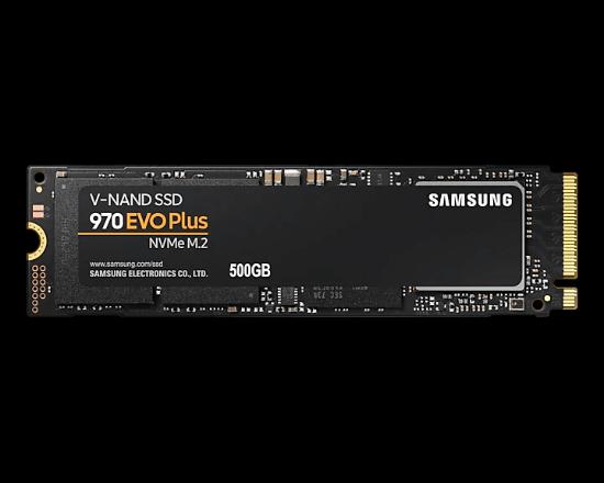 SSD 500GB SAMSUNG 970 Evo Plus NVMe M.2, MZ-V7S500BW, maks. do 3500/3200 MB/s
