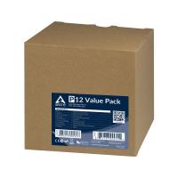 Ventilator ARCTIC P12, 120mm, 1800 okr/min, 5 pack, črni