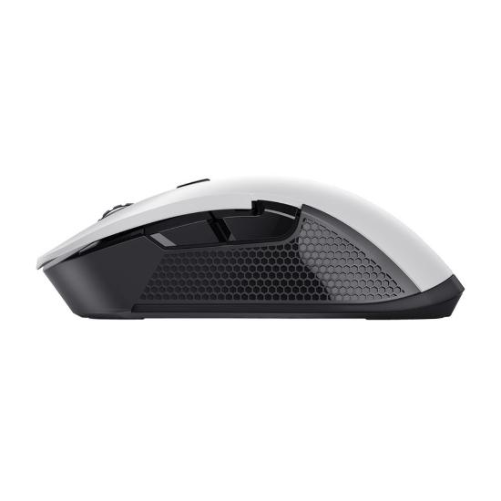 Miška TRUST GXT 923W Ybar Wireless, RGB, optički, bežični, 7200dpi, beli
