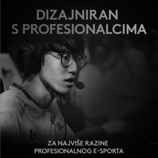 Miška LOGITECH Pro X Superlight, bežični, optički, 25600dpi, beli, USB