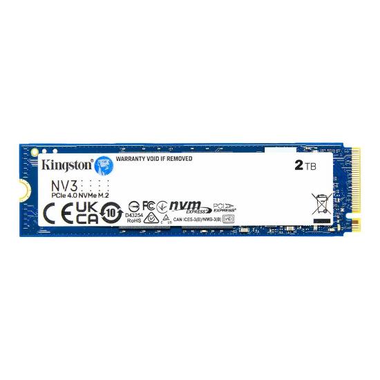 SSD 2TB KINGSTON NV3 SNV3S/2000G, M.2 NVME PCIe 4.0, 2280, maks do 6000/5000 MB/s