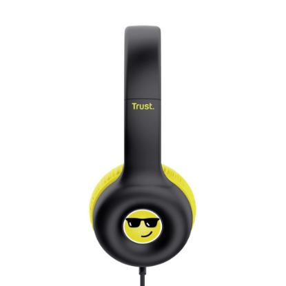 Slušalice TRUST Nouna, dječje, 3.5mm, crno-žute