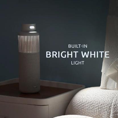 Zvučnik HIFUTURE Wedge, BT, LED svijetlo, srebrni