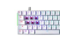 Tipkovnica ASUS ROG Falchion Ace, RGB, mehanička, ROG NX Red, UK Layout, bela