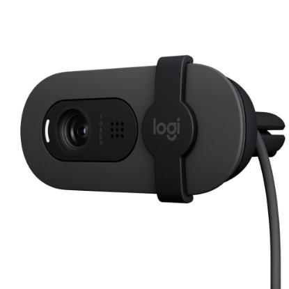 Web kamera LOGITECH Brio 100, črna