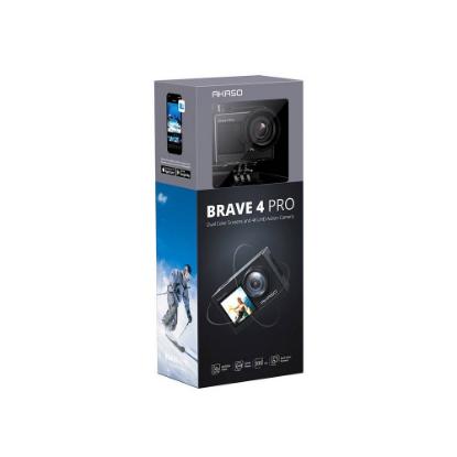 Sportska digitalna kamera AKASO Brave 4 Pro, 4K30, 20MP, crna