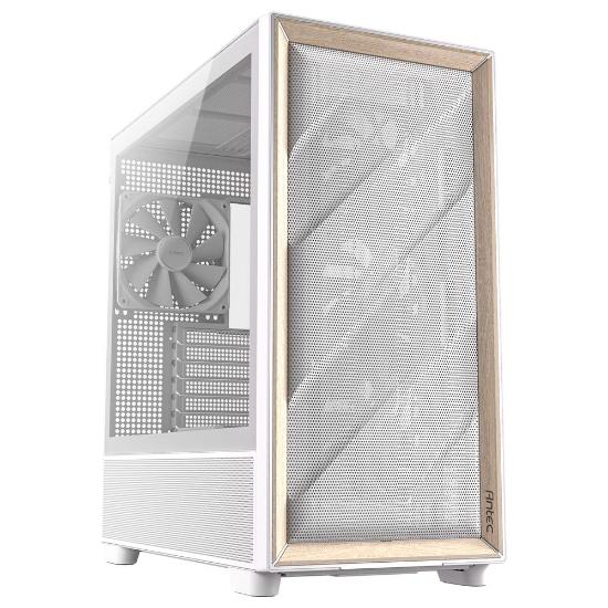 Ohišje ANTEC Flux White, MIDI, E-ATX, belo, bez napajalnika
