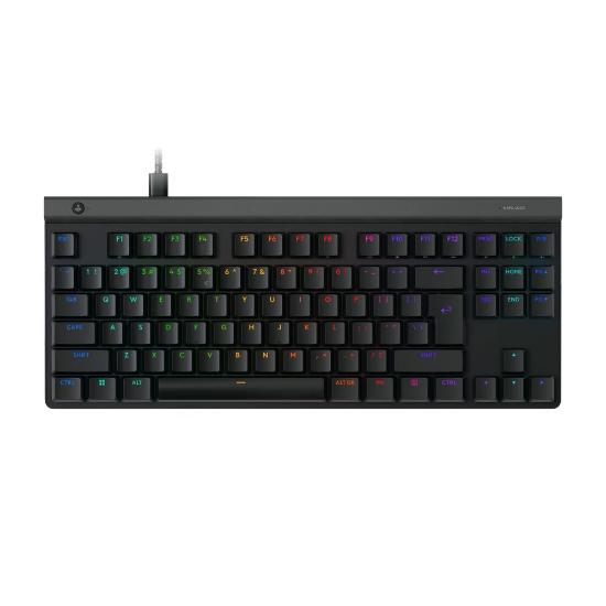 Tipkovnica LOGITECH Gaming G515 TKL, Tactile switch, RGB, mehanička, US Layout, USB, črna