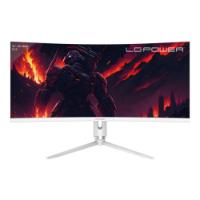 Gaming monitor 34" LC POWER LC-M34-Q-C-PRO, UWQHD, VA, 165Hz, 1ms, 350cd/m2, FreeSync, ukrivljen, beli