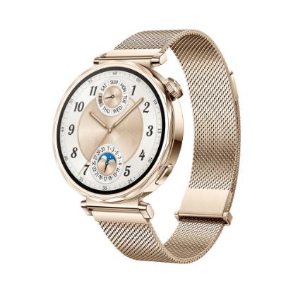 Pametni sat HUAWEI Watch GT 5 Jana-B19M, 41mm, multisport, zlatni + slušalice Huawei Freebuds SE2
