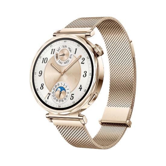 Pametni sat HUAWEI Watch GT 5 Jana-B19M, 41mm, multisport, zlatni + slušalice Huawei Freebuds SE2