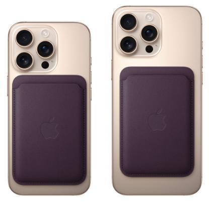 Novčanik za mobitel APPLE FineWoven Wallet, MagSafe, ljubičasti