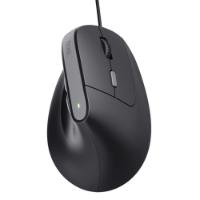 Miška TRUST Bayo II Ergonomic, optički, 2400dpi, črni