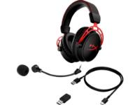 Slušalice HyperX Cloud Alpha Wireless, crno-crvene