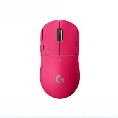 Miš LOGITECH Pro X Superlight, bežični, optički, 25600dpi, rozi, USB