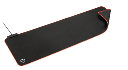 Podloga za miško TRUST GXT 764 Glide-Flex, RGB, črna