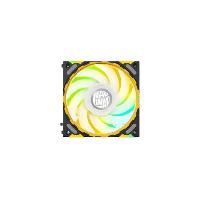 Ventilator YESTON ZC-ZhuiShen, RGB, PWM, 120mm, do 1850 okr/min, črni