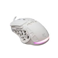 Miška WHITE SHARK Ector, RGB, optički, 12400dpi, beli