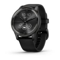 Pametni sat GARMIN Vivomove Trend, multisport, crni/crni remen