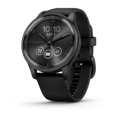 Pametni sat GARMIN Vivomove Trend, multisport, crni/crni remen