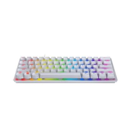 Tipkovnica RAZER Huntsman Mini, Mercury Edition, Red Switch, HR/US Layout, USB