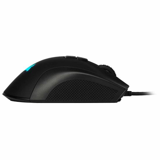 Miška CORSAIR Ironclaw RGB Gaming, bežični, optički, 18000 dpi, črni, USB