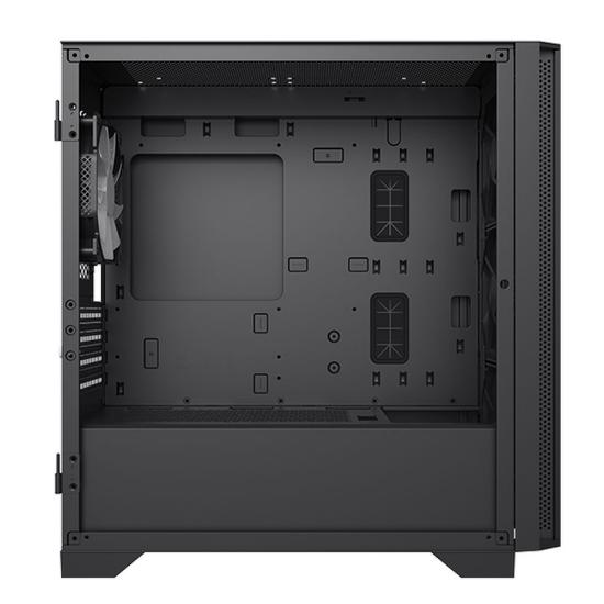 Ohišje MONTECH Air 100 ARGB, prozor, RGB, mATX, črno