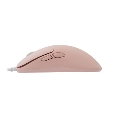 Miška WHITE SHARK Graphene, optički, 12400dpi, rozi