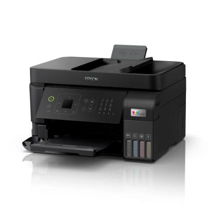 Multifunkcijski Tiskalnik EPSON ITS L5590, Tiskalnik/scanner/copy/fax, Eco Tank, 4800 dpi, USB, WiFi, črni