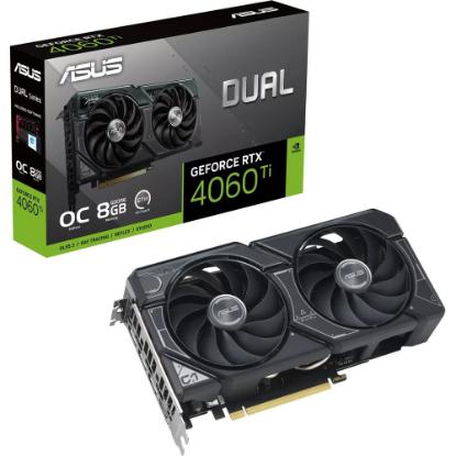 Grafična kartica ASUS GeForce RTX 4060 Ti EVO OC Edition, 8GB GDDR6