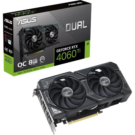 Grafična kartica ASUS GeForce RTX 4060 Ti EVO OC Edition, 8GB GDDR6