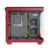 Ohišje MONTECH King 95 Pro, prozor, RGB, ATX, rdeča