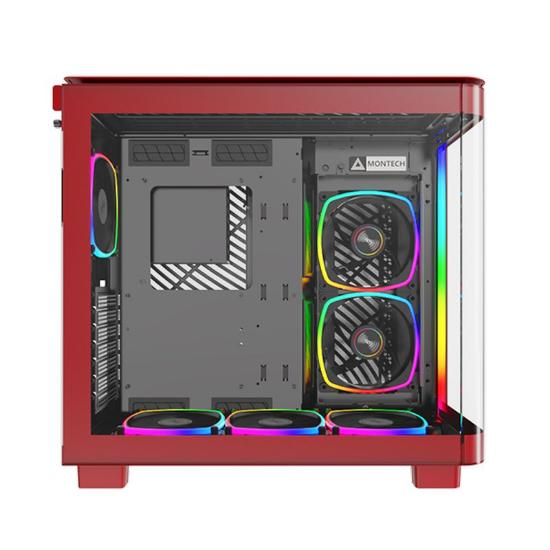 Ohišje MONTECH King 95 Pro, prozor, RGB, ATX, rdeča
